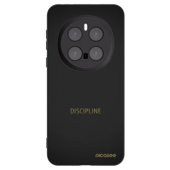 Picasee silikonowe czarne etui na Honor Magic7 Pro 5G - Discipline