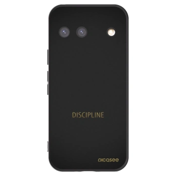 Picasee silikonowe czarne etui na Google Pixel 9 - Discipline