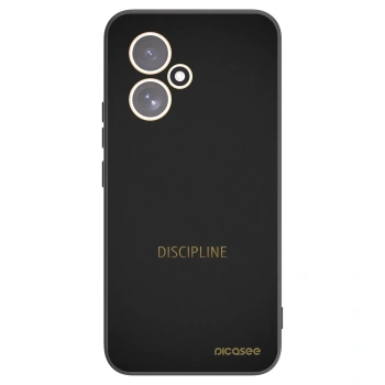 Picasee silikonowe czarne etui na Honor 400 5G - Discipline