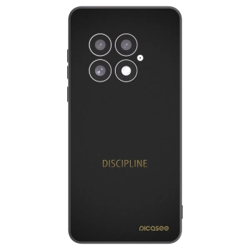 Picasee silikonowe czarne etui na OnePlus 13 5G - Discipline