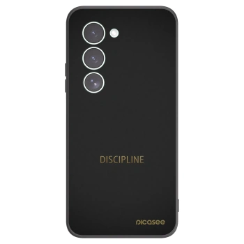 Picasee silikonowe czarne etui na Xiaomi Redmi 15 5G - Discipline