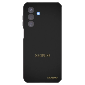 Picasee silikonowe czarne etui na Samsung Galaxy A17 5G - Discipline