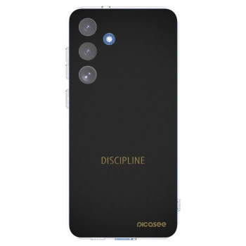 Picasee silikonowe przeźroczyste etui na Samsung Galaxy S25 FE 5G - Discipline