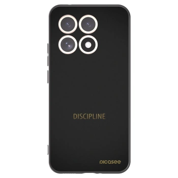 Picasee silikonowe czarne etui na Xiaomi 15T - Discipline
