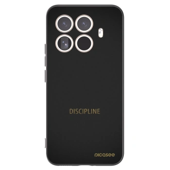 Picasee silikonowe czarne etui na Xiaomi 15T Pro - Discipline