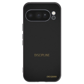 Picasee silikonowe czarne etui na Google Pixel 10 Pro - Discipline