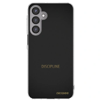 Picasee silikonowe przeźroczyste etui na Samsung Galaxy A16 4G - Discipline