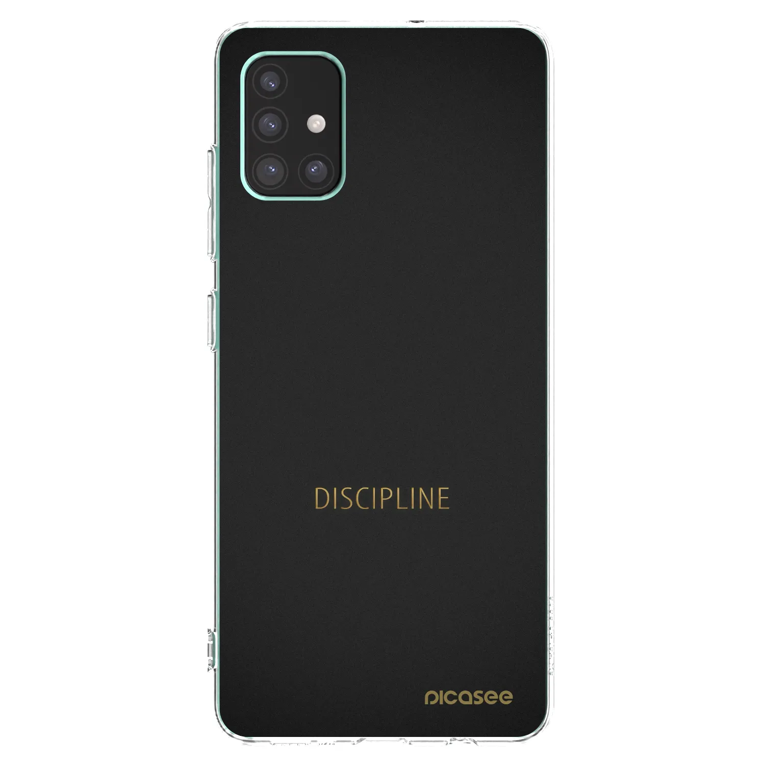 Picasee silikonowe przeźroczyste etui na Samsung Galaxy M51 M515F - Discipline