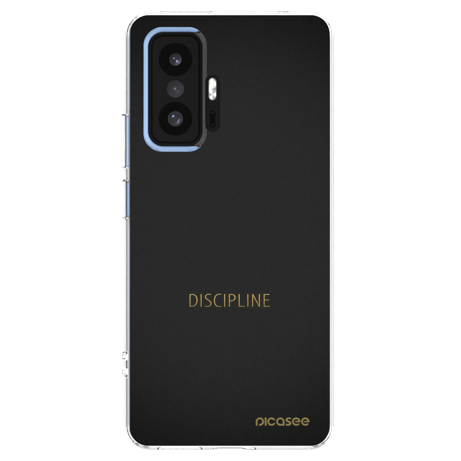 Picasee silikonowe przeźroczyste etui na Xiaomi 11T - Discipline