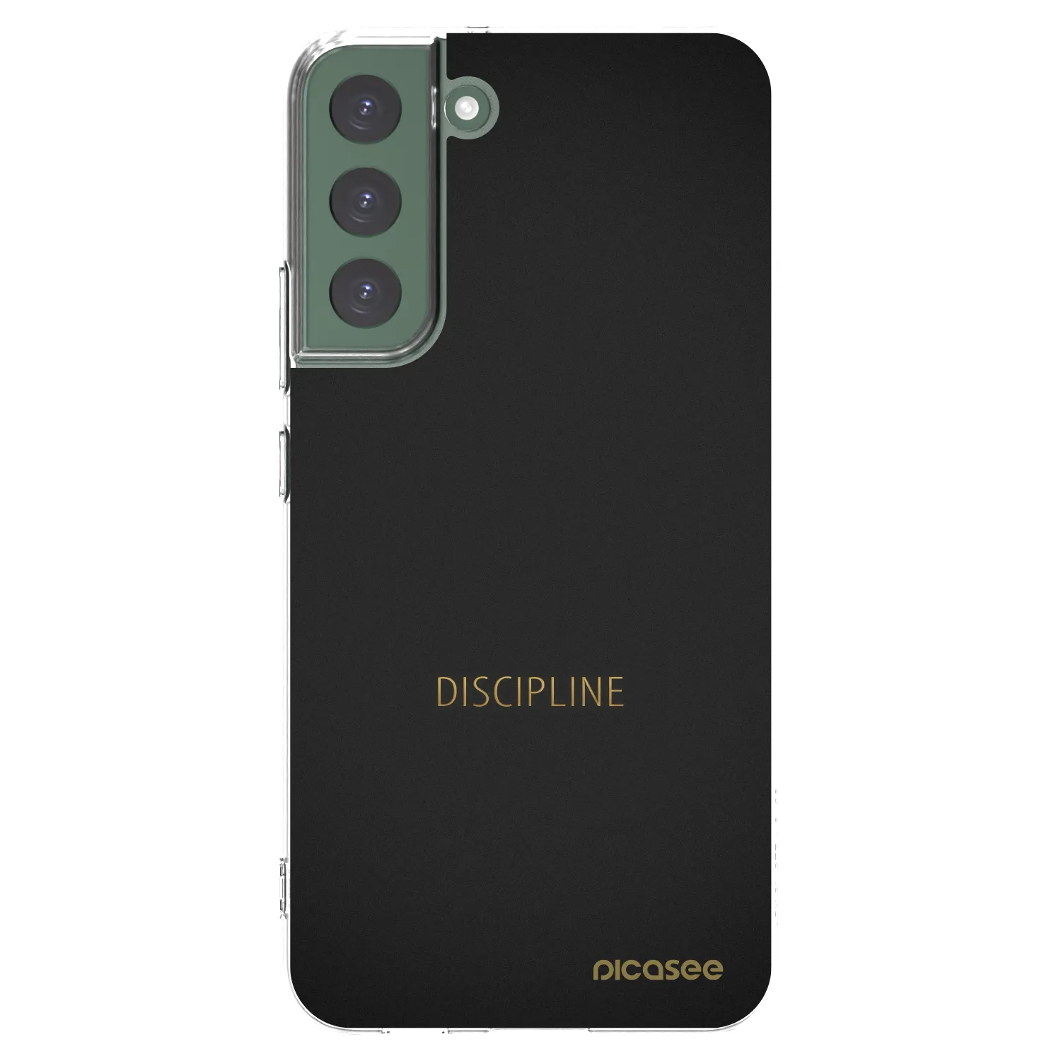 Picasee silikonowe przeźroczyste etui na Samsung Galaxy S22+ 5G - Discipline