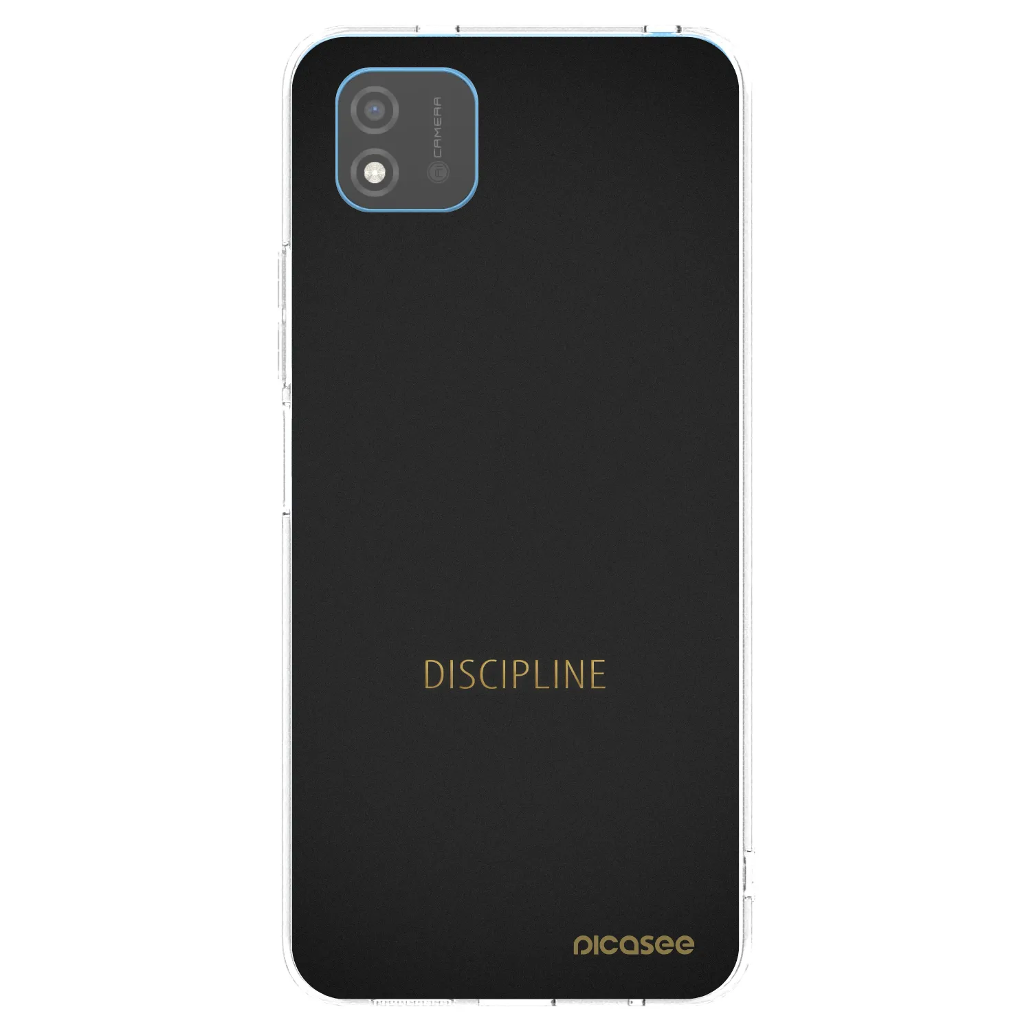 Picasee silikonowe przeźroczyste etui na Realme C11 (2021) - Discipline