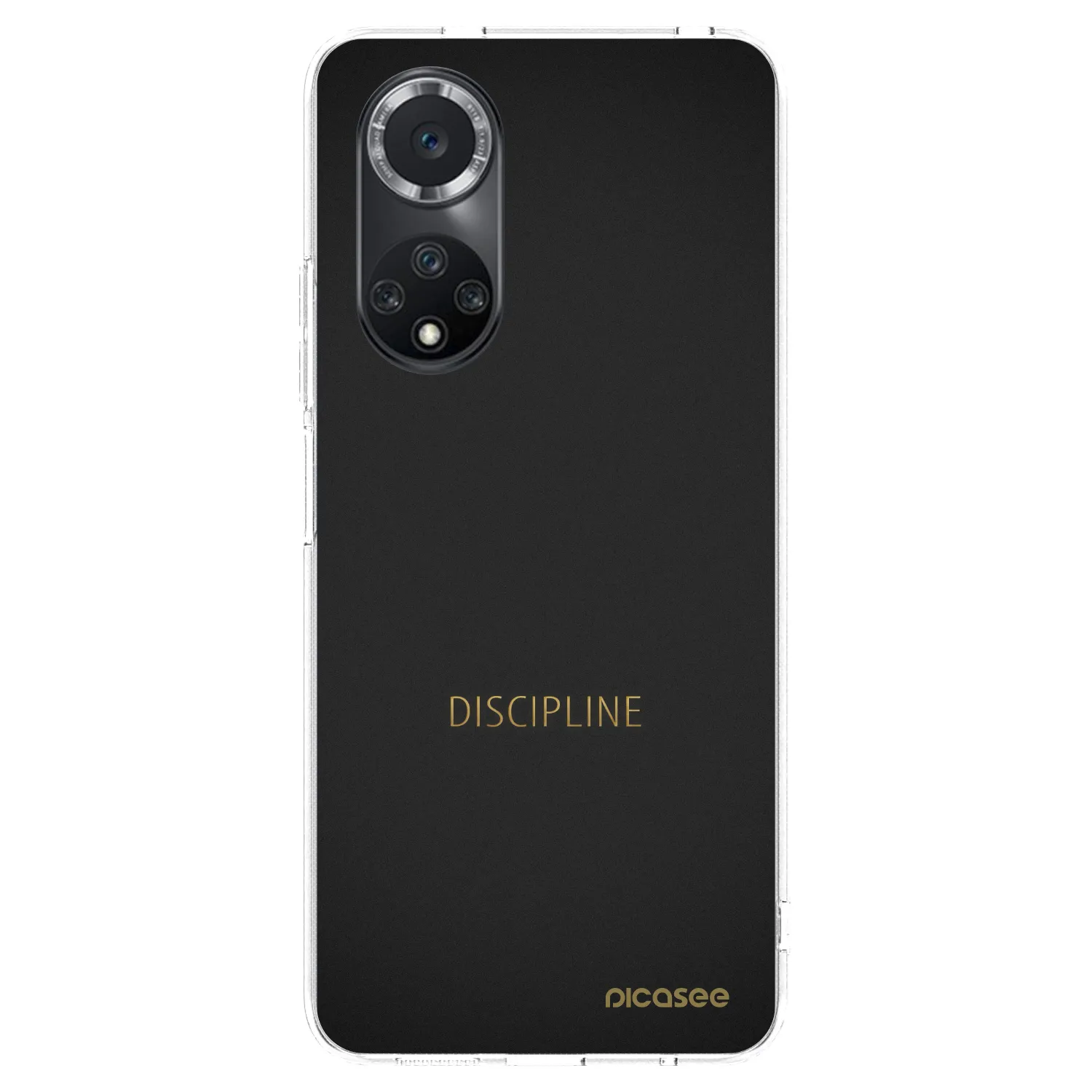 Picasee silikonowe przeźroczyste etui na Huawei Nova 9 SE - Discipline