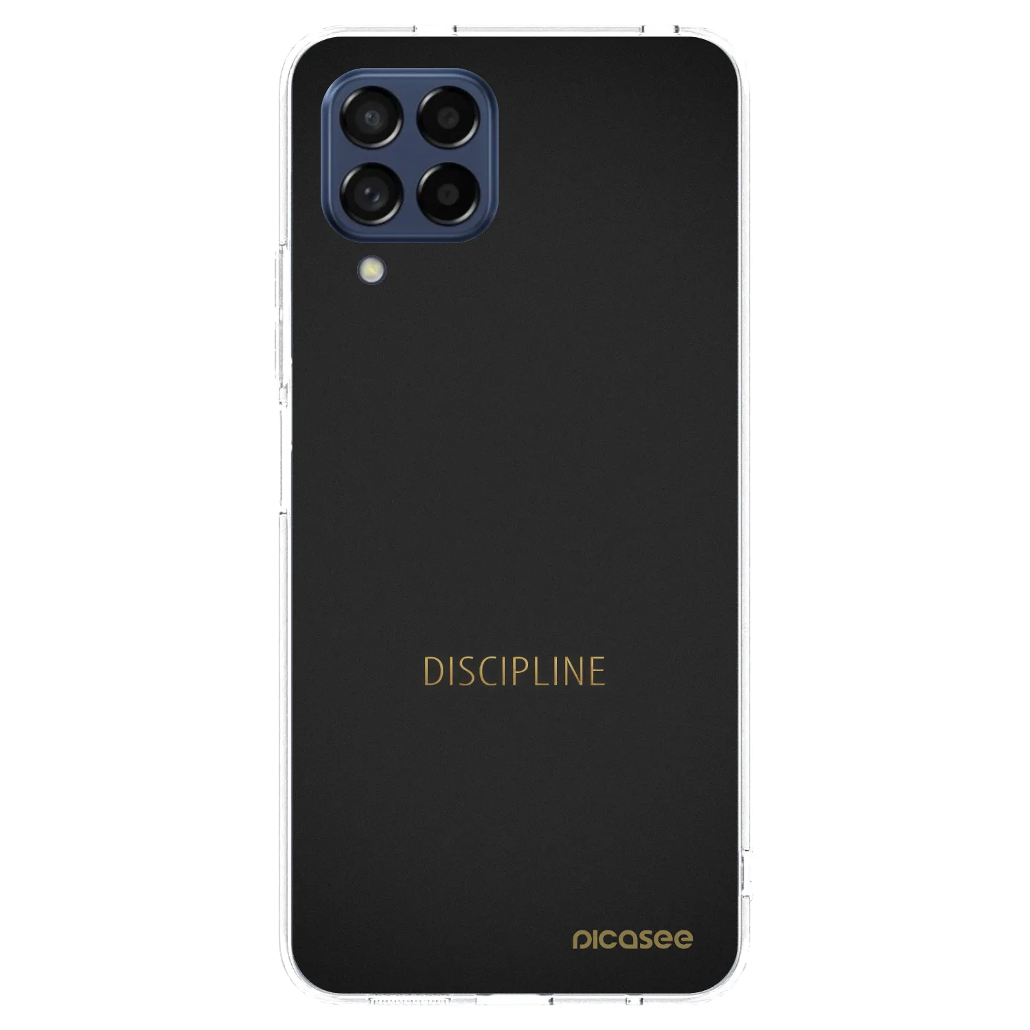 Picasee silikonowe przeźroczyste etui na Samsung Galaxy M53 5G - Discipline