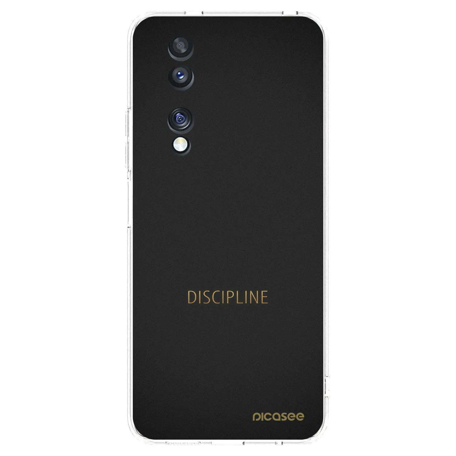 Picasee silikonowe przeźroczyste etui na Honor 70 - Discipline