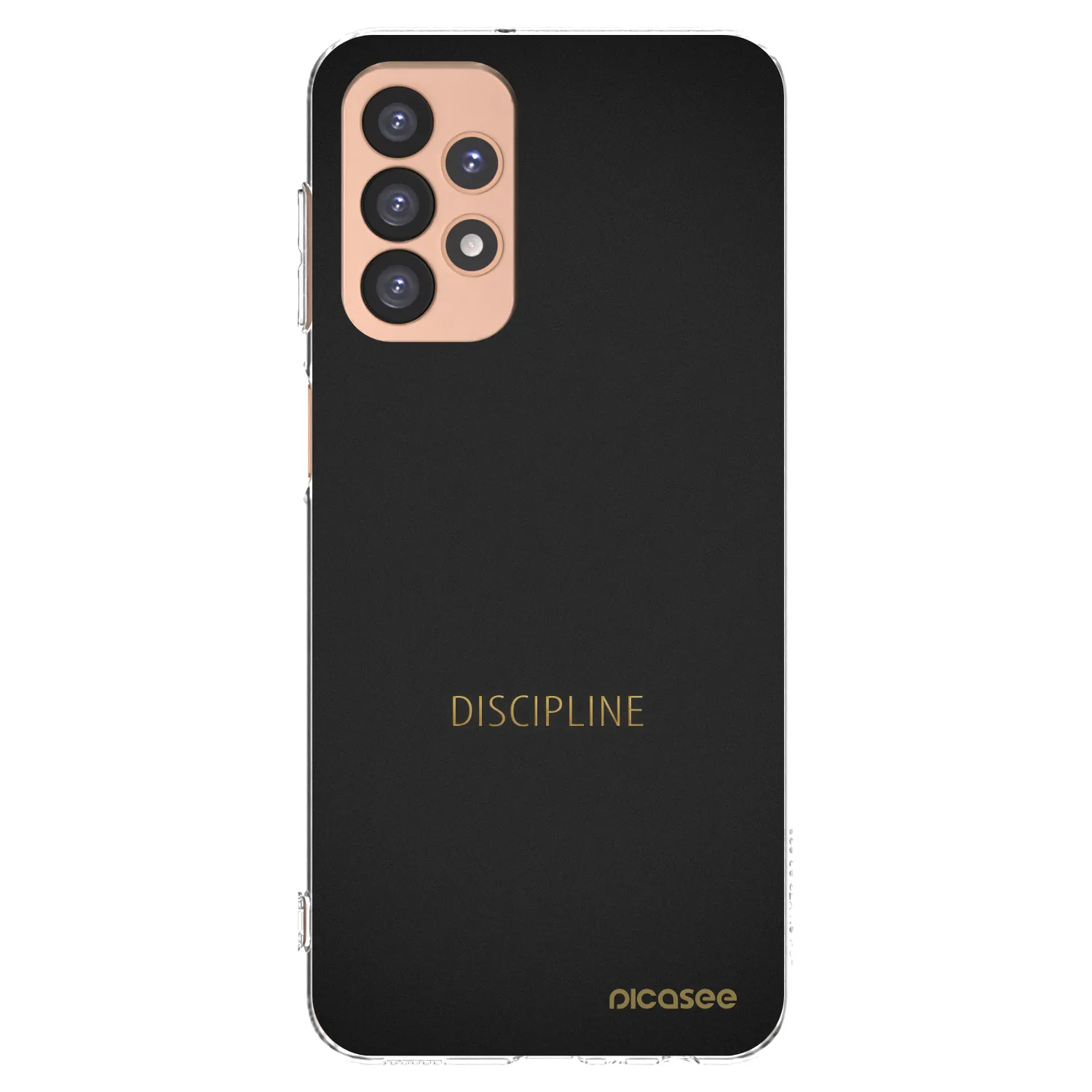 Picasee silikonowe przeźroczyste etui na Samsung Galaxy A23 A236B 5G - Discipline