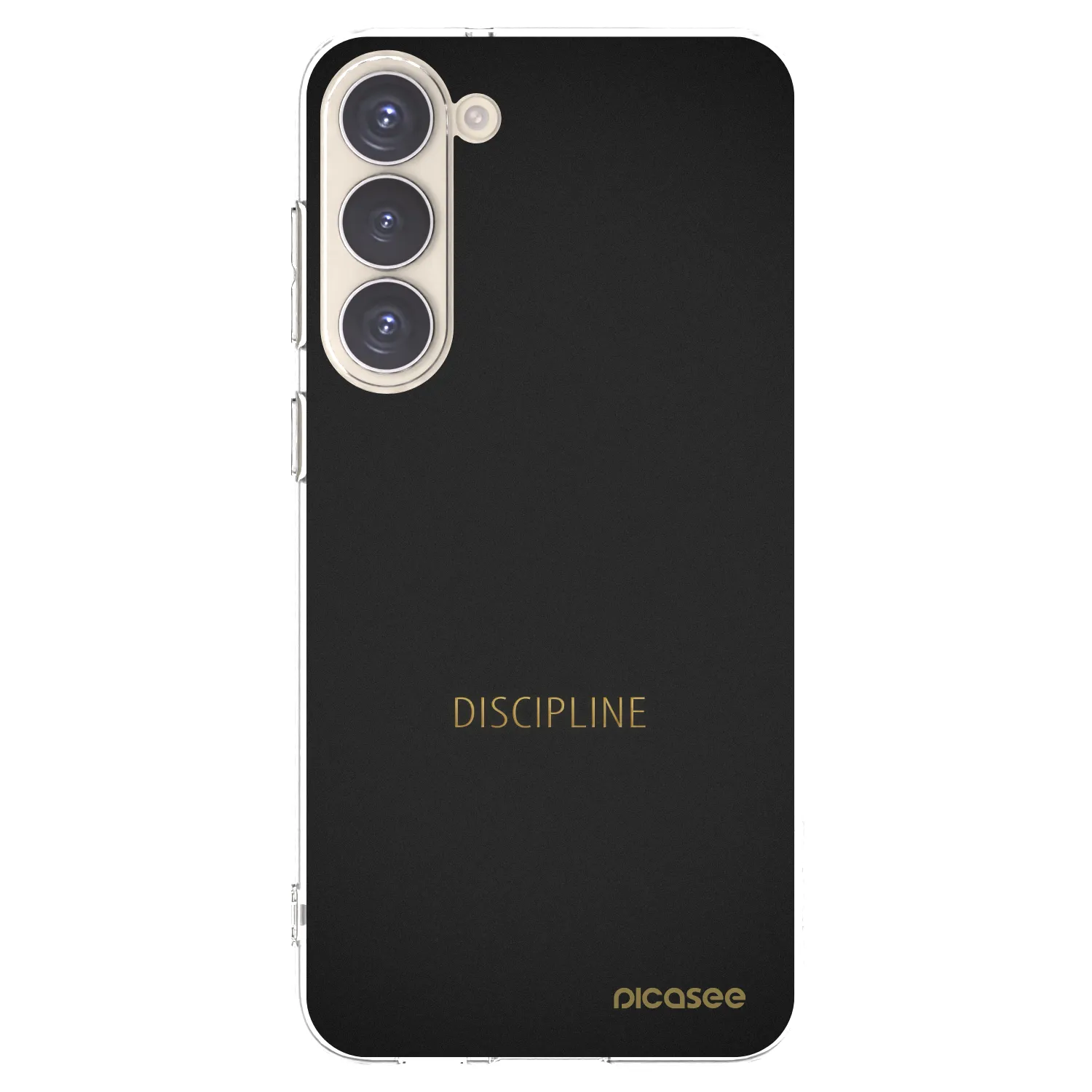 Picasee silikonowe przeźroczyste etui na Samsung Galaxy S23+ 5G - Discipline