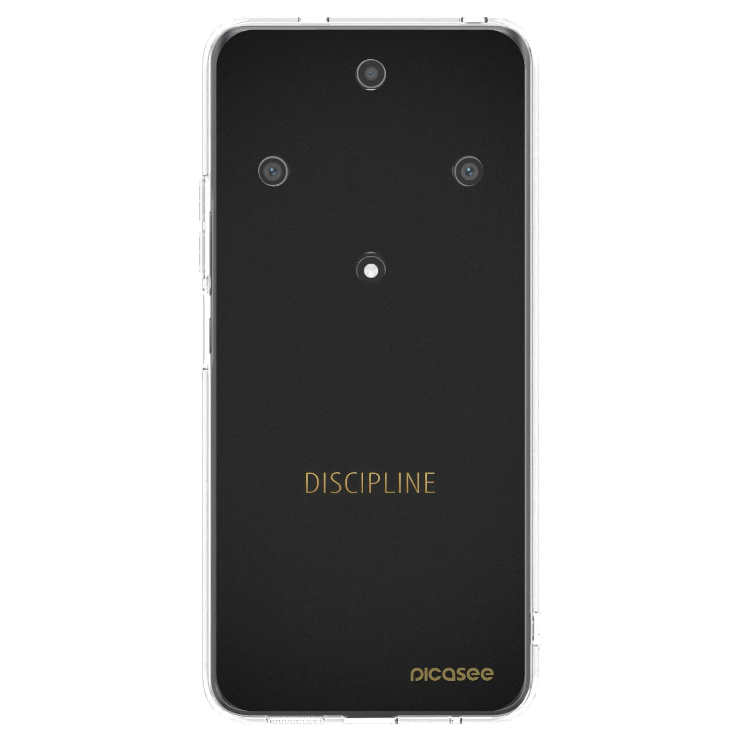 Picasee silikonowe przeźroczyste etui na Honor Magic5 Lite 5G - Discipline