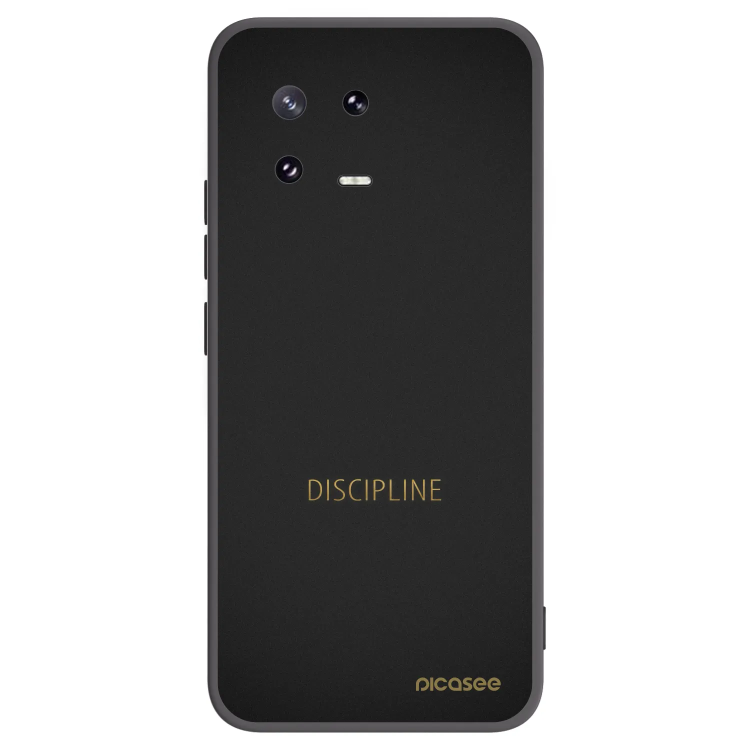 Picasee silikonowe czarne etui na Xiaomi 13 Pro - Discipline