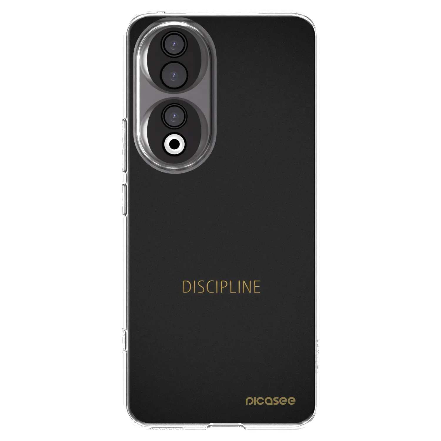 Picasee silikonowe przeźroczyste etui na Honor 90 5G - Discipline