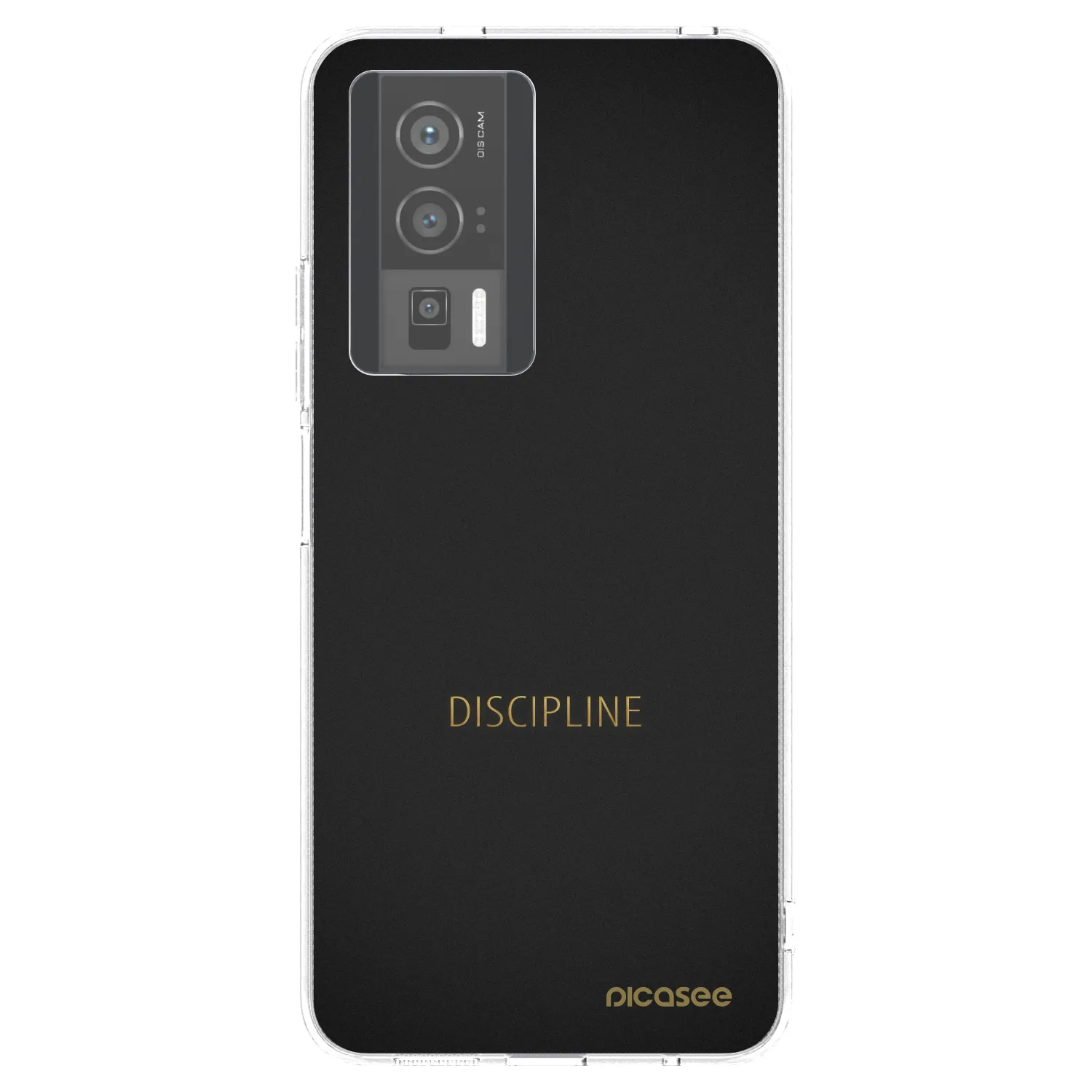 Picasee silikonowe przeźroczyste etui na Xiaomi Poco F5 Pro 5G - Discipline
