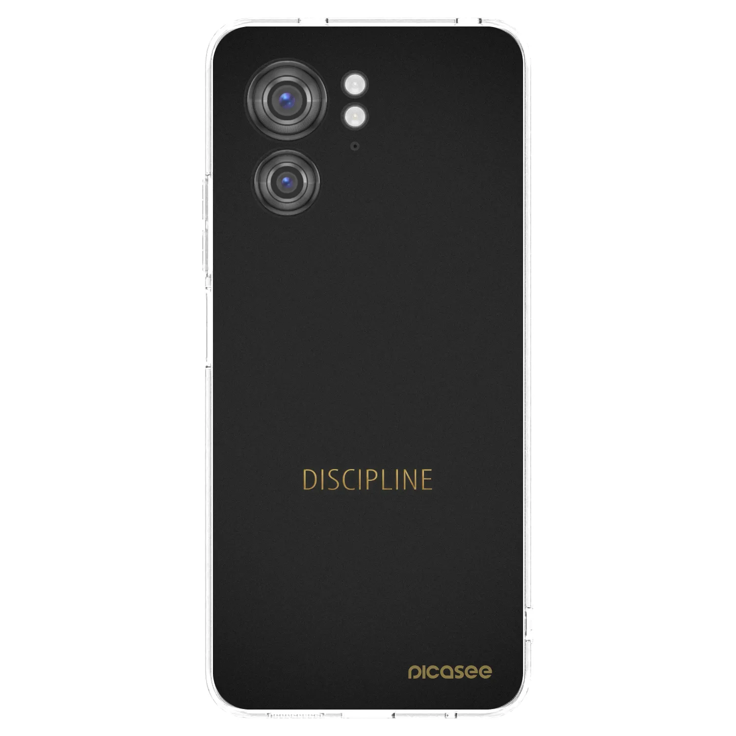 Picasee silikonowe przeźroczyste etui na Motorola Edge 40 - Discipline