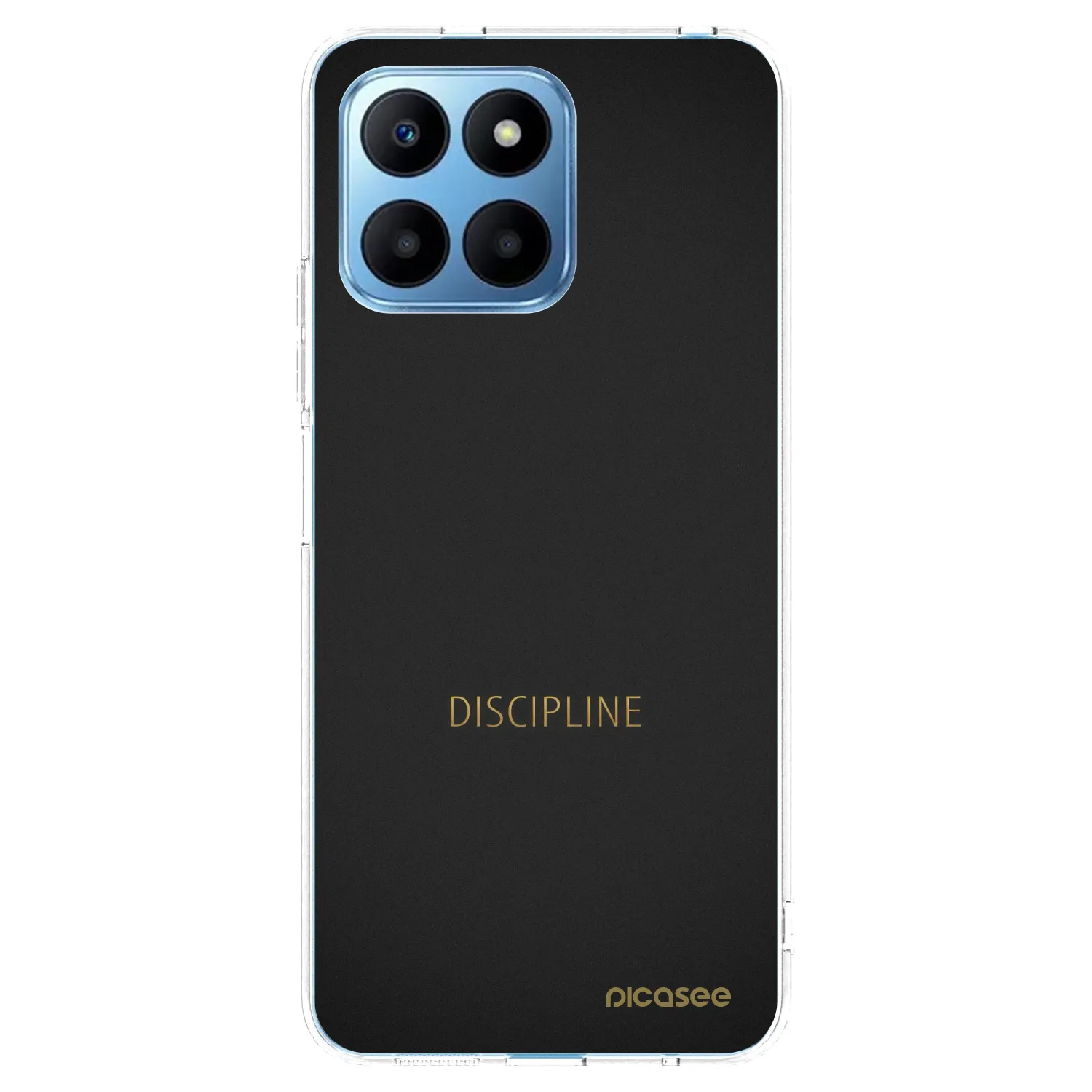 Picasee silikonowe przeźroczyste etui na Honor 70 Lite - Discipline