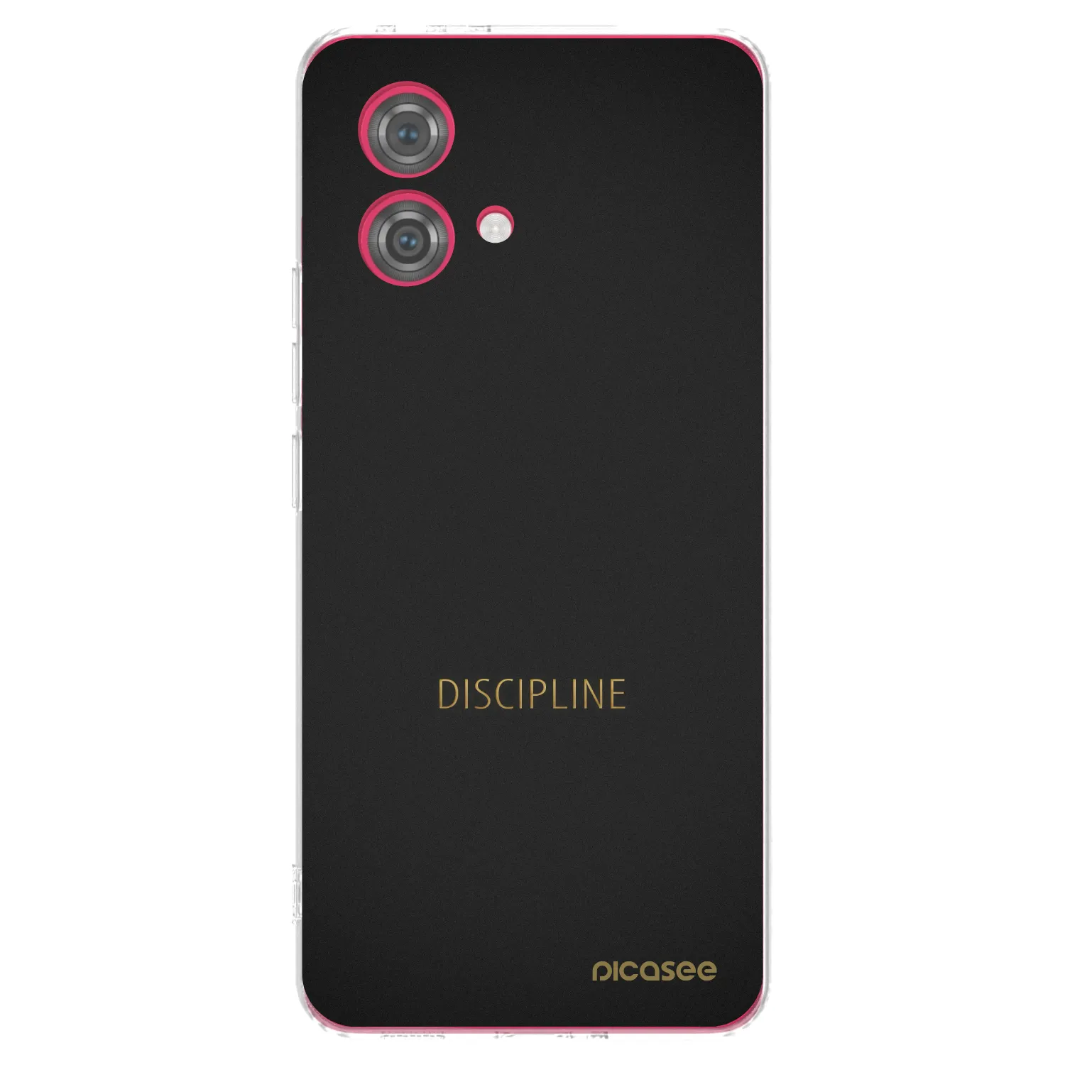 Picasee silikonowe przeźroczyste etui na Motorola Moto G84 5G - Discipline