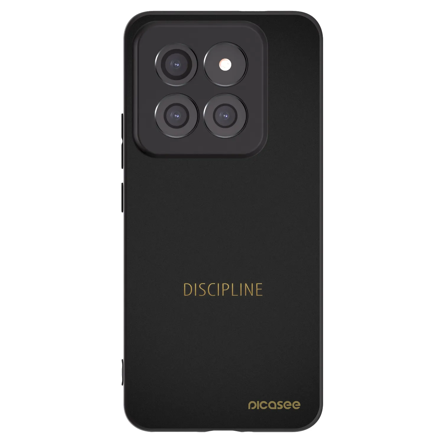 Picasee silikonowe czarne etui na Xiaomi 14 Pro - Discipline