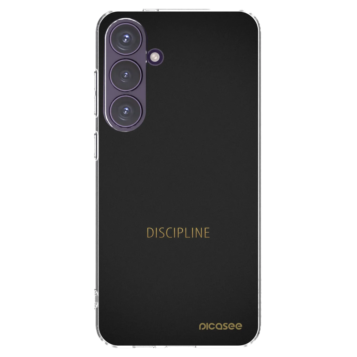 Picasee silikonowe przeźroczyste etui na Samsung Galaxy S24+ S926B 5G - Discipline