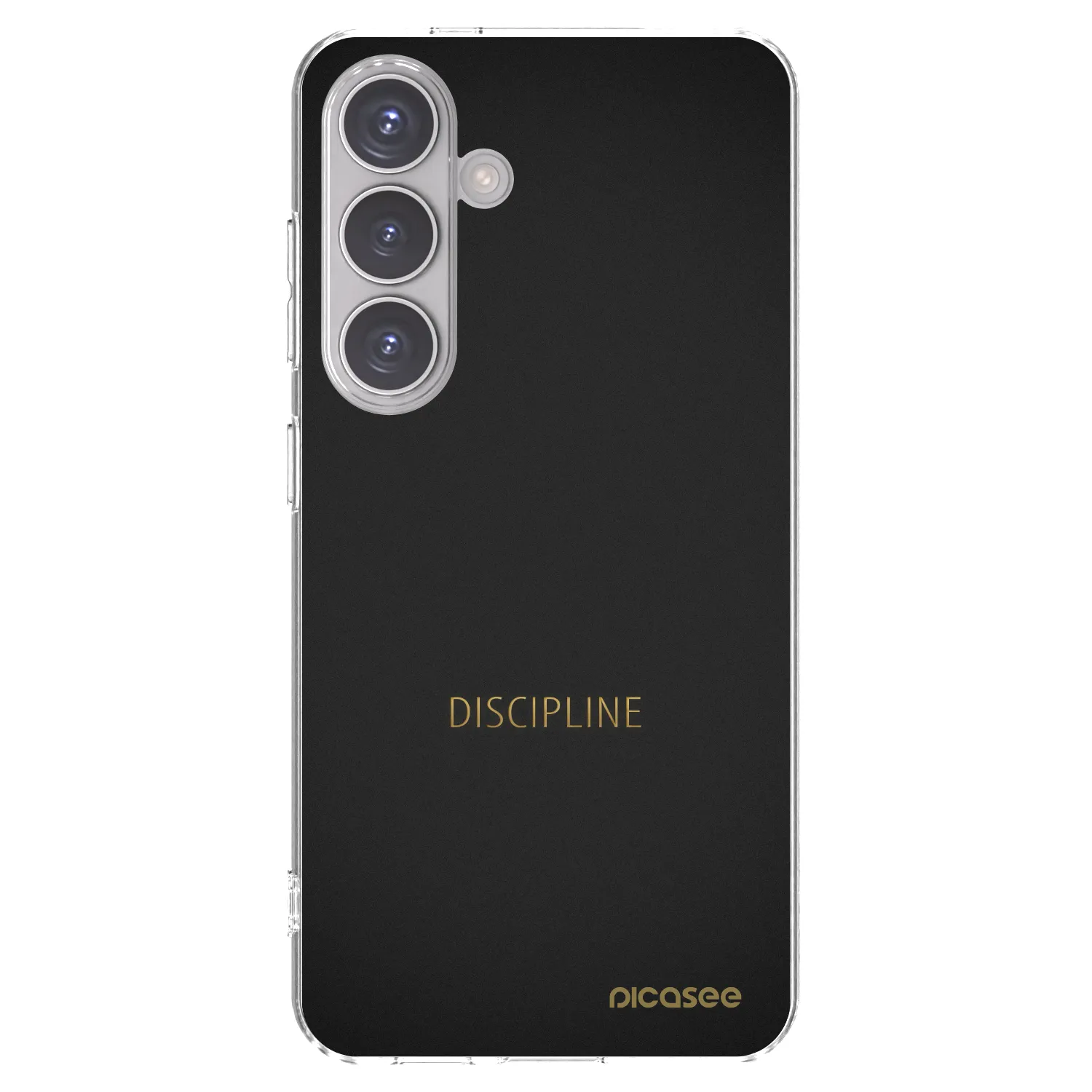 Picasee silikonowe przeźroczyste etui na Samsung Galaxy S24 S921B 5G - Discipline