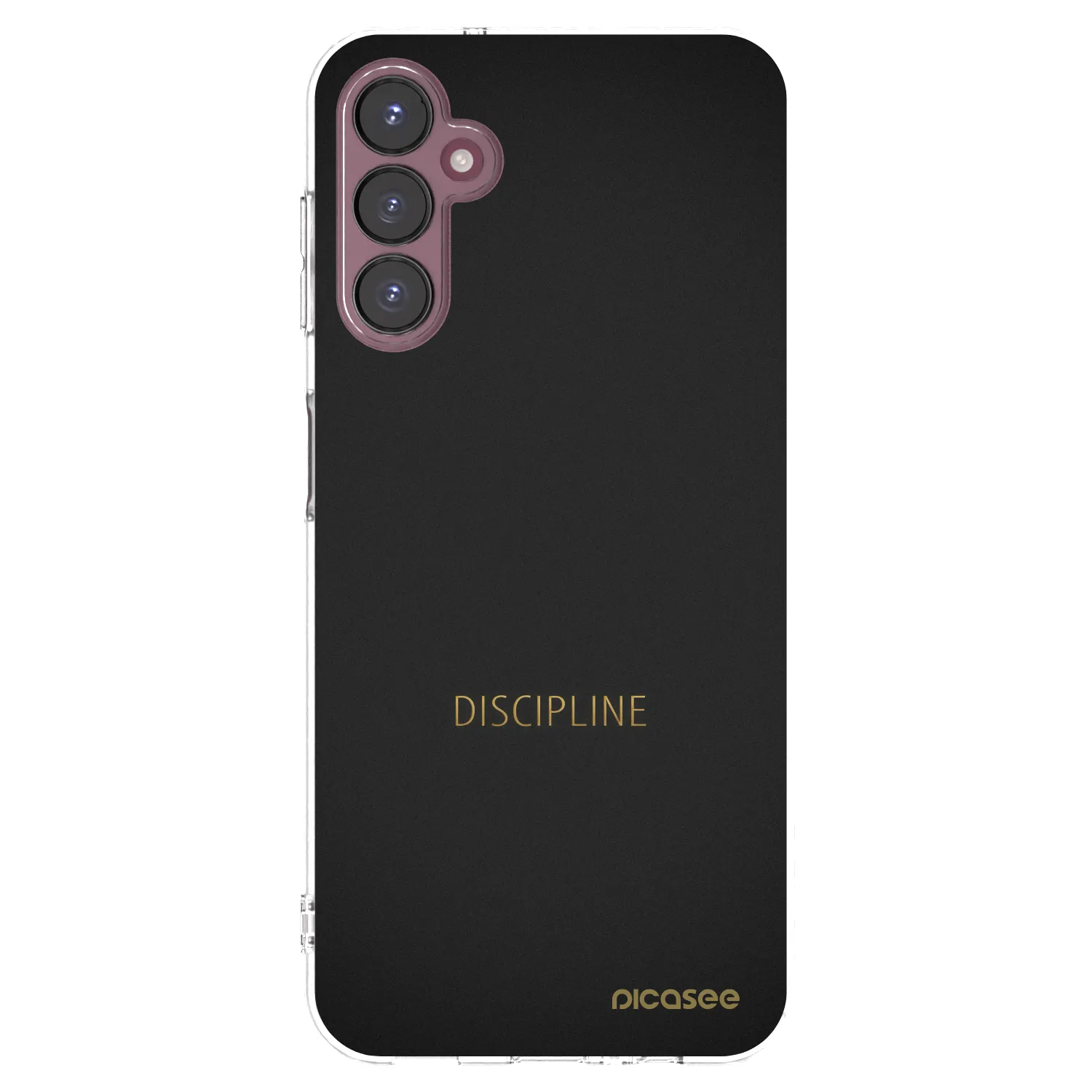 Picasee silikonowe przeźroczyste etui na Samsung Galaxy A05s A057G - Discipline