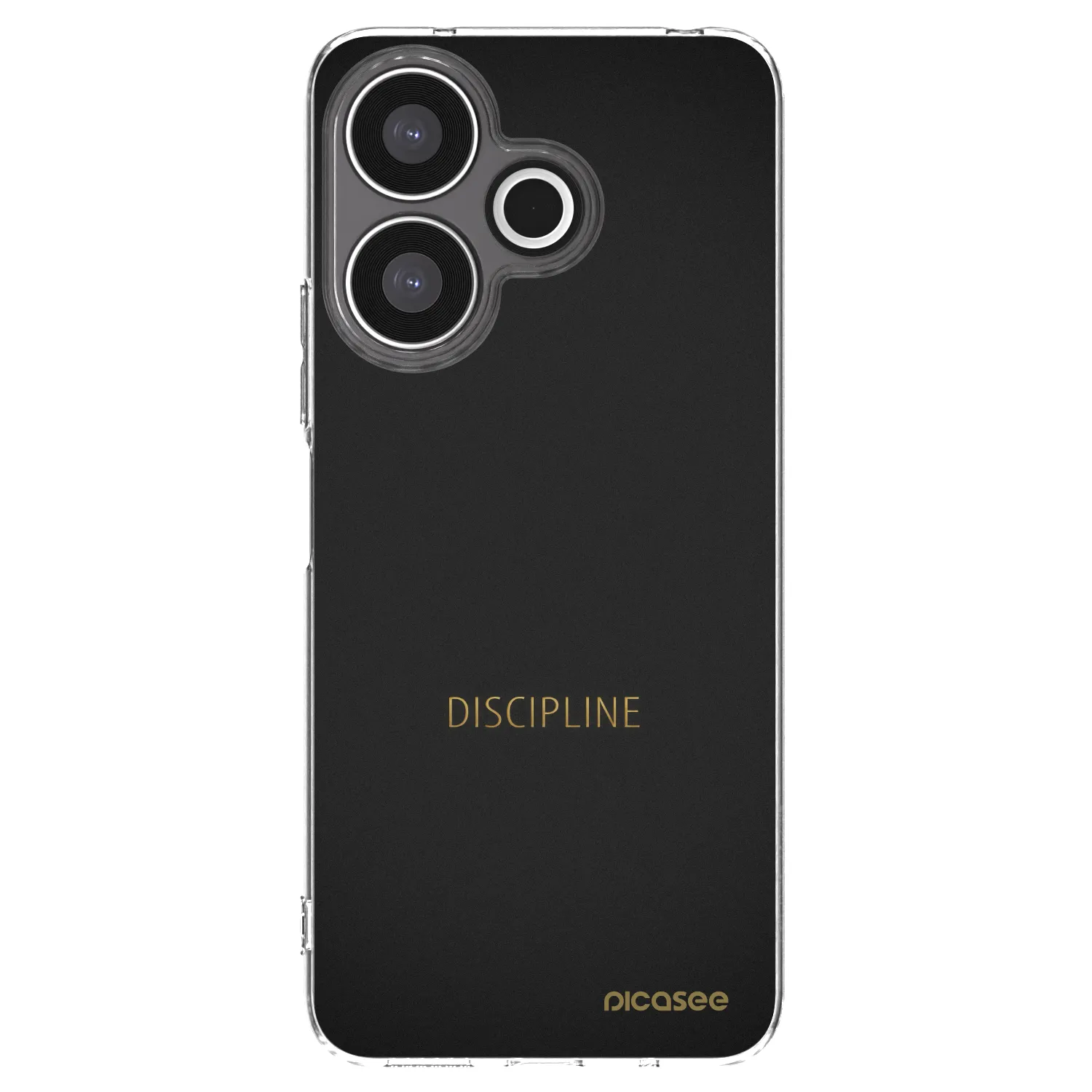 Picasee silikonowe przeźroczyste etui na Xiaomi Redmi 13 4G - Discipline