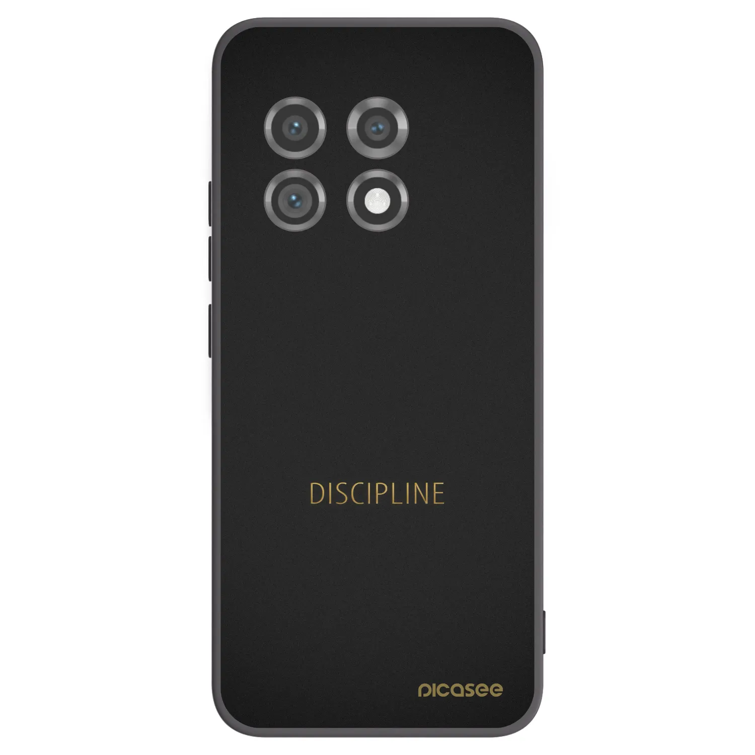 Picasee silikonowe czarne etui na OnePlus 11 5G - Discipline