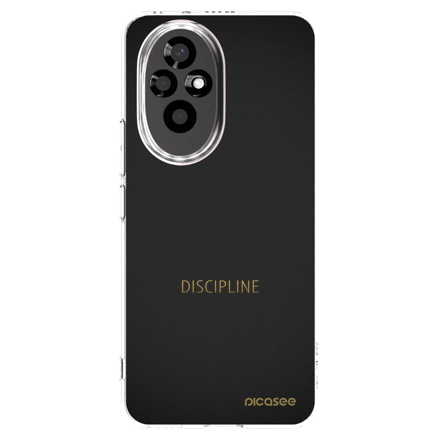 Picasee silikonowe przeźroczyste etui na Honor 200 Pro 5G - Discipline