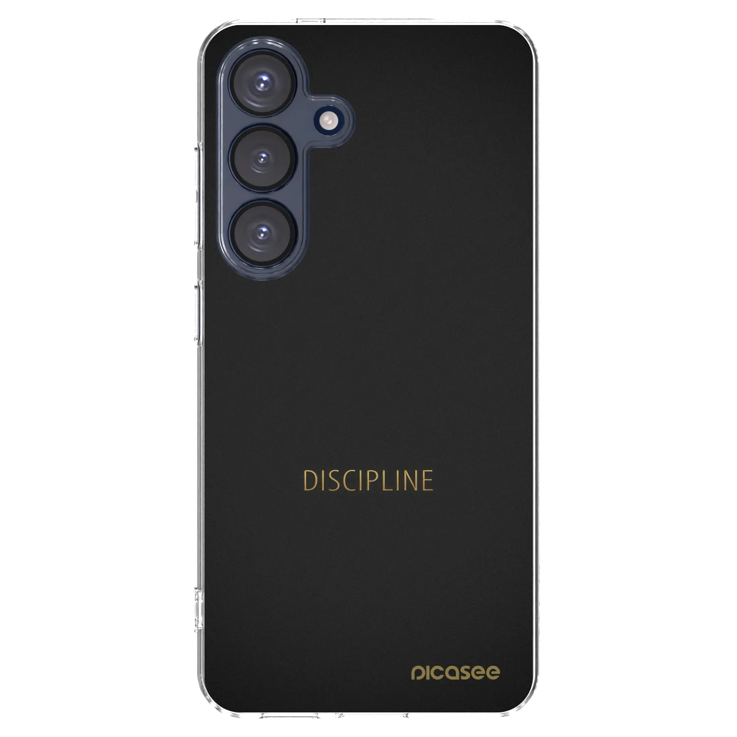 Picasee silikonowe przeźroczyste etui na Samsung Galaxy S25 5G - Discipline