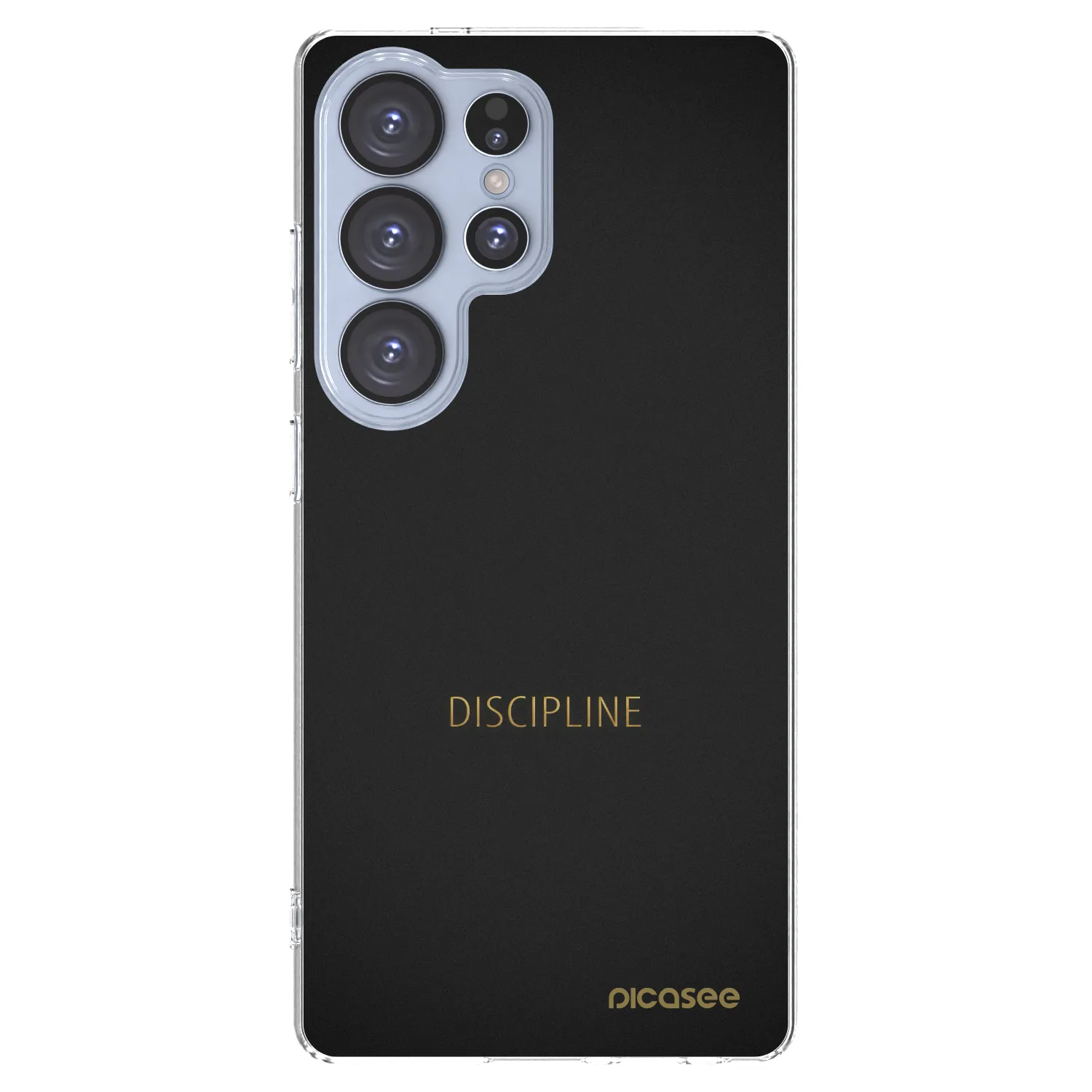 Picasee silikonowe przeźroczyste etui na Samsung Galaxy S25 Ultra 5G - Discipline