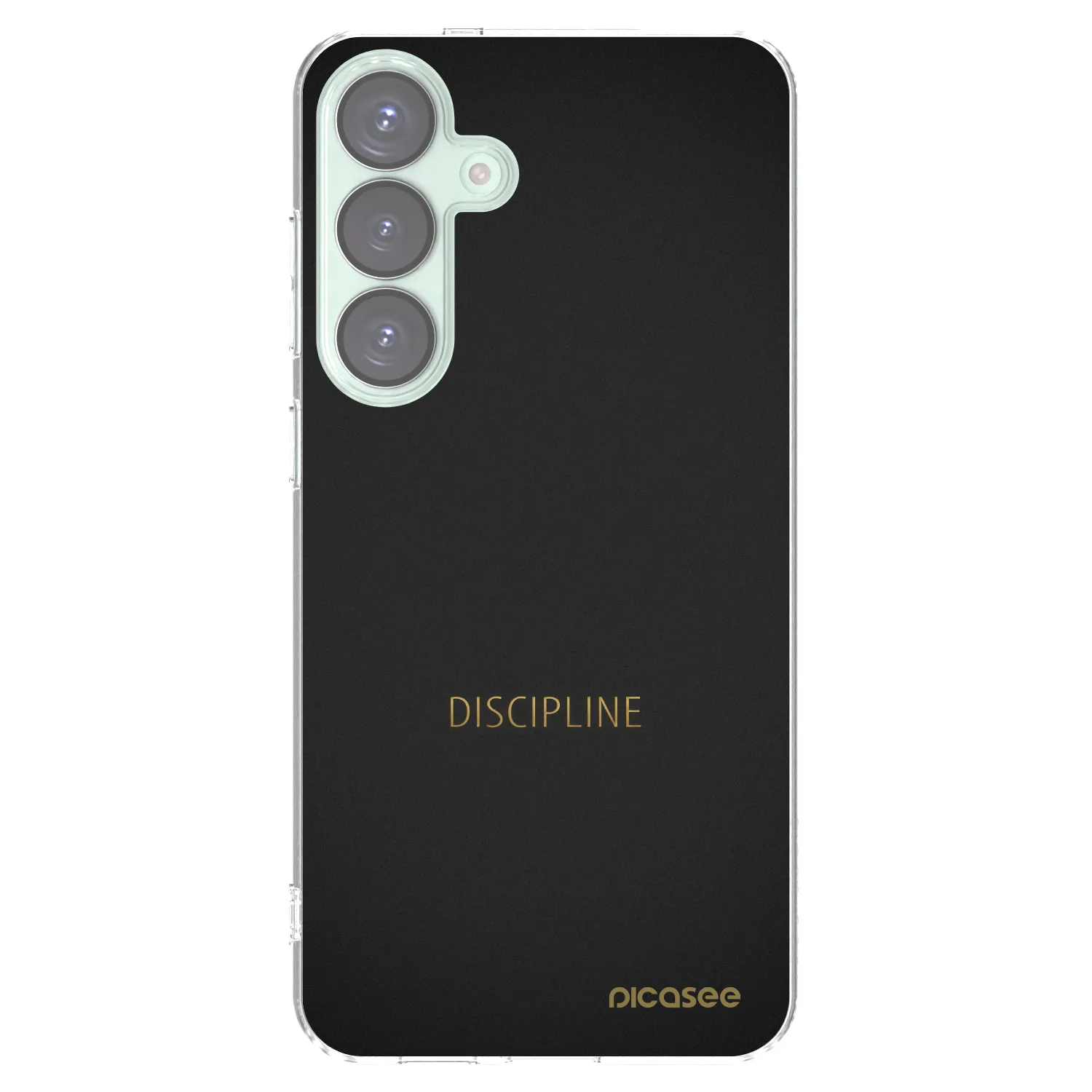Picasee silikonowe przeźroczyste etui na Samsung Galaxy S25+ 5G - Discipline