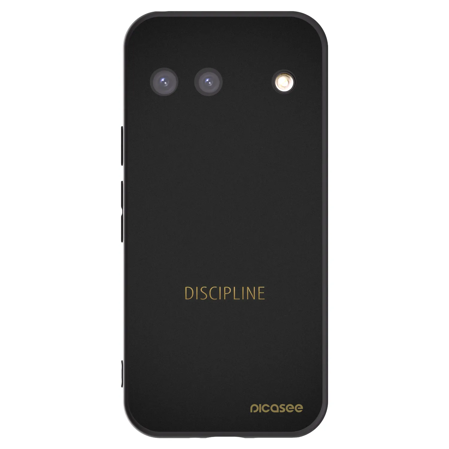 Picasee silikonowe czarne etui na Google Pixel 9 - Discipline