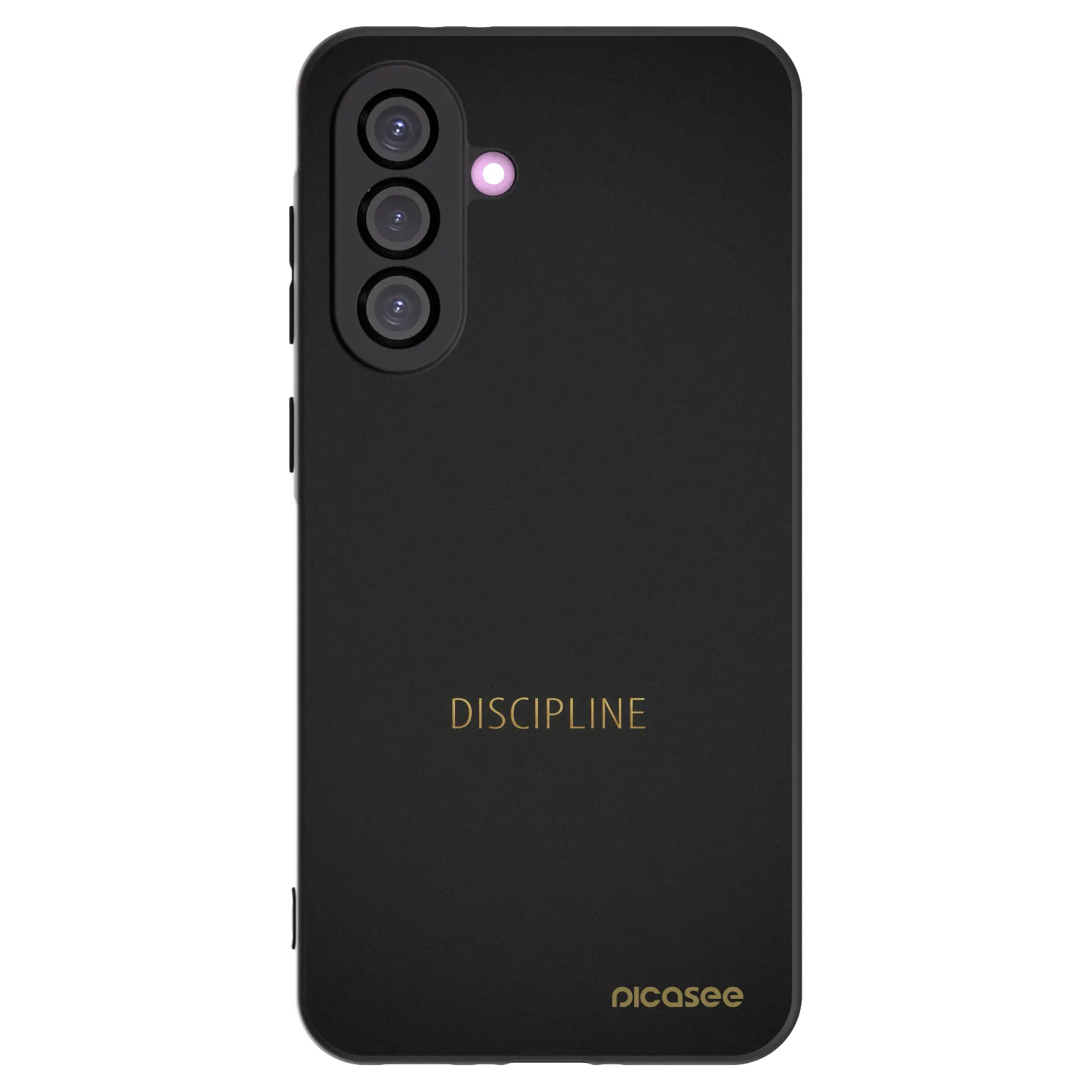 Picasee silikonowe czarne etui na Samsung Galaxy A56 5G A566B - Discipline