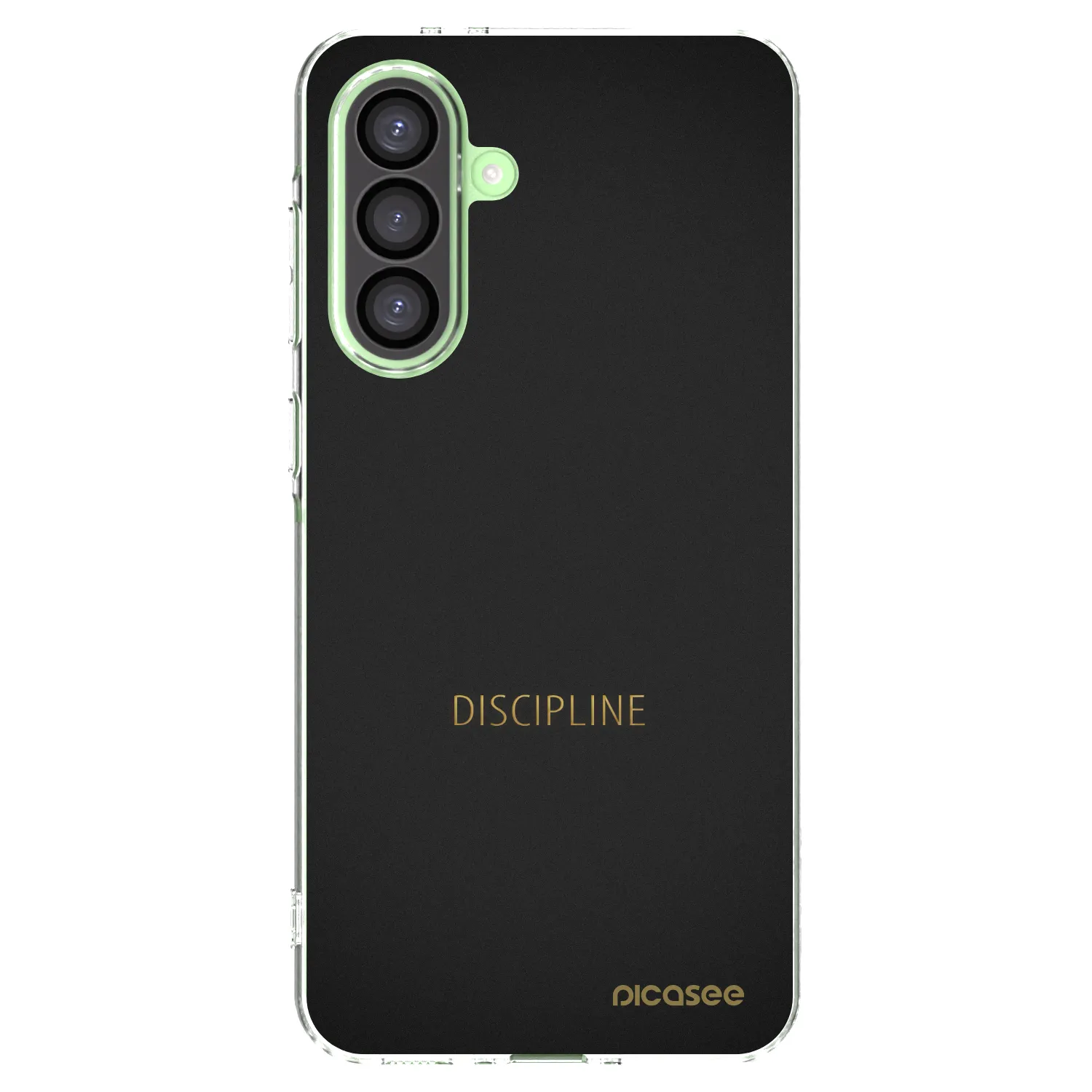 Picasee silikonowe przeźroczyste etui na Samsung Galaxy A26 5G A266B - Discipline
