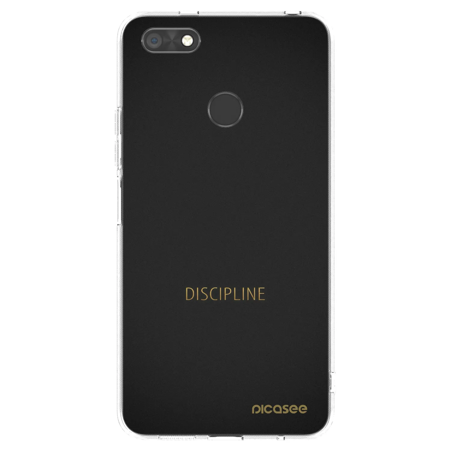 Picasee silikonowe przeźroczyste etui na Huawei P9 Lite Mini - Discipline