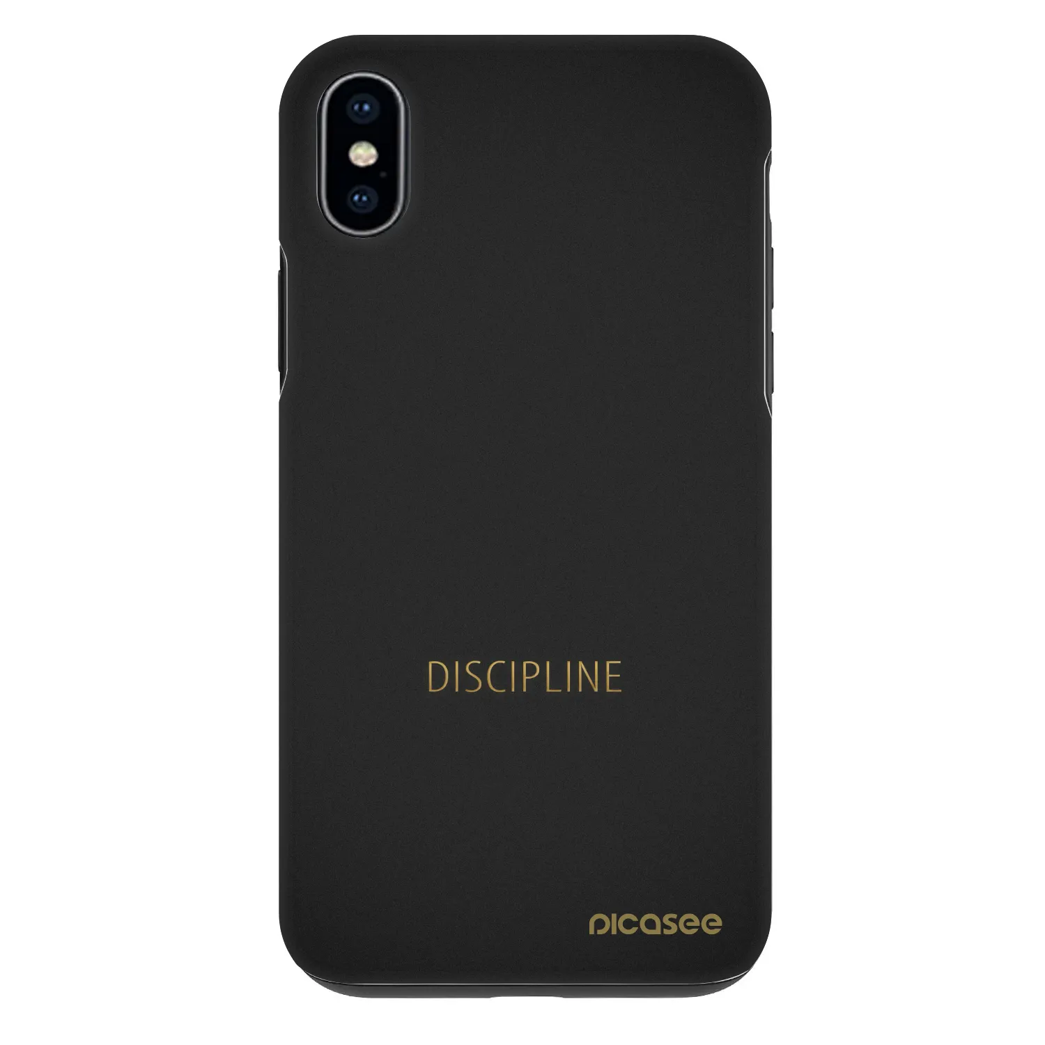Picasee Fashion Case na Apple iPhone XS Max - Discipline