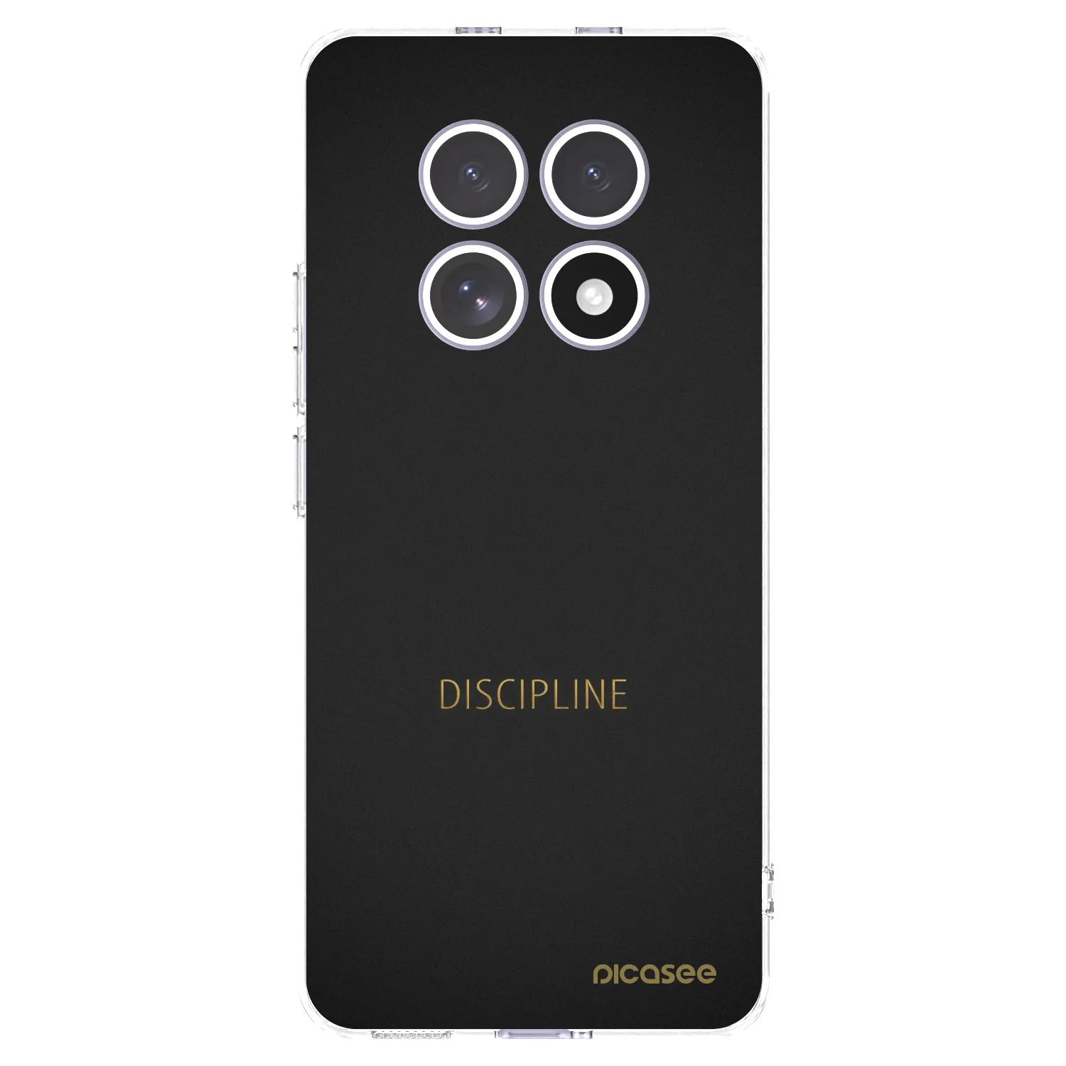 Picasee silikonowe przeźroczyste etui na Xiaomi Redmi Note 15 4G - Discipline