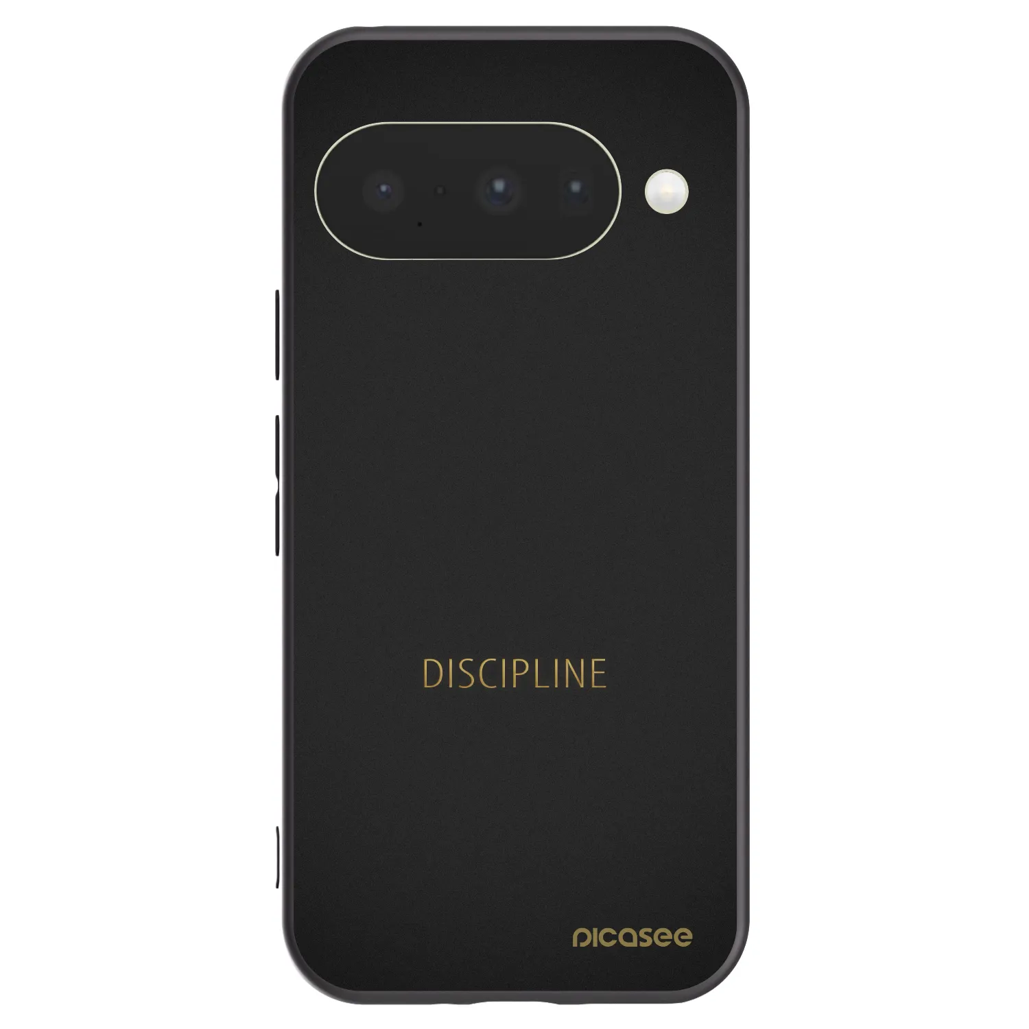 Picasee silikonowe czarne etui na Google Pixel 10 - Discipline
