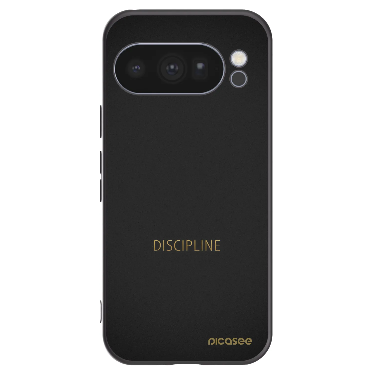 Picasee silikonowe czarne etui na Google Pixel 10 Pro - Discipline