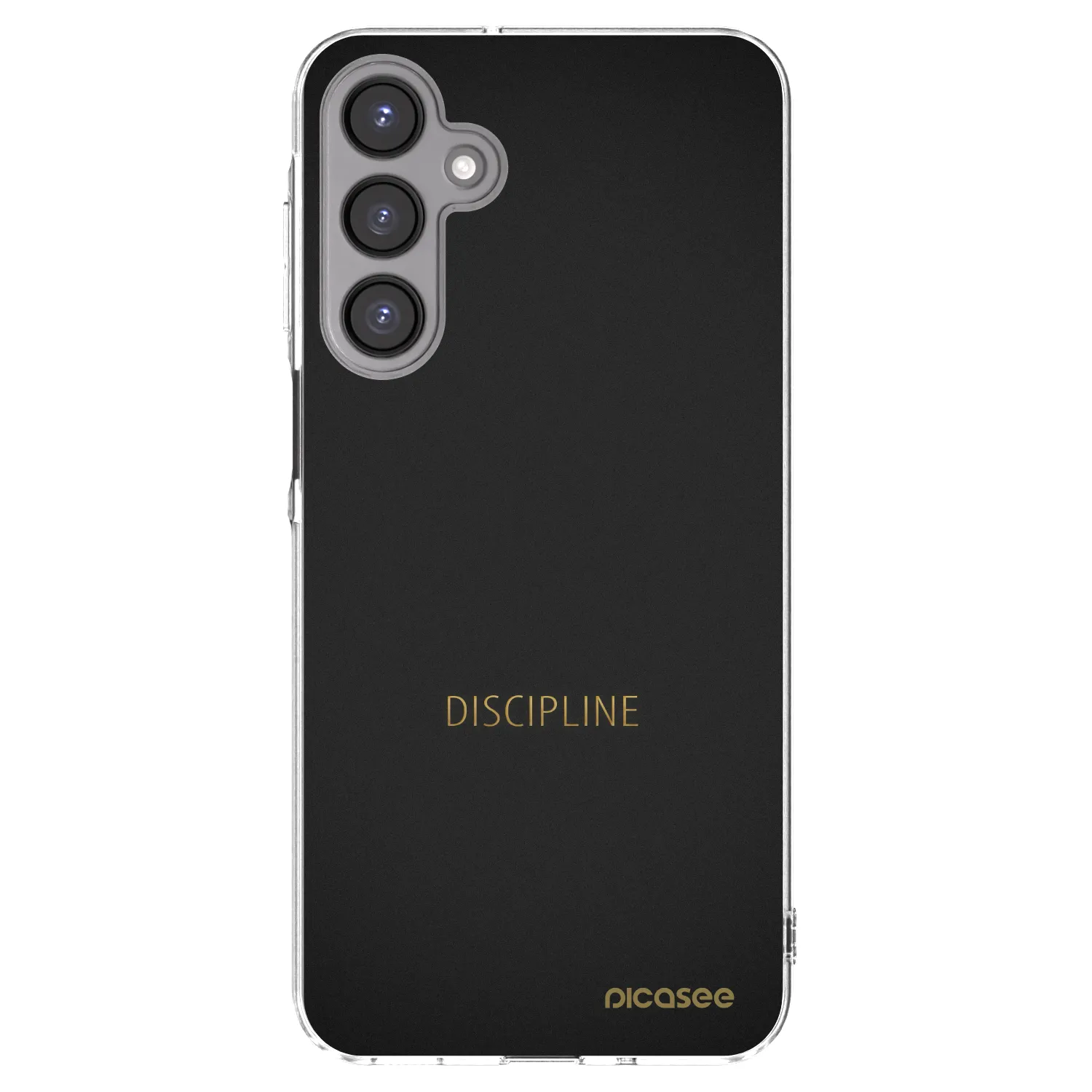 Picasee silikonowe przeźroczyste etui na Samsung Galaxy A16 4G - Discipline