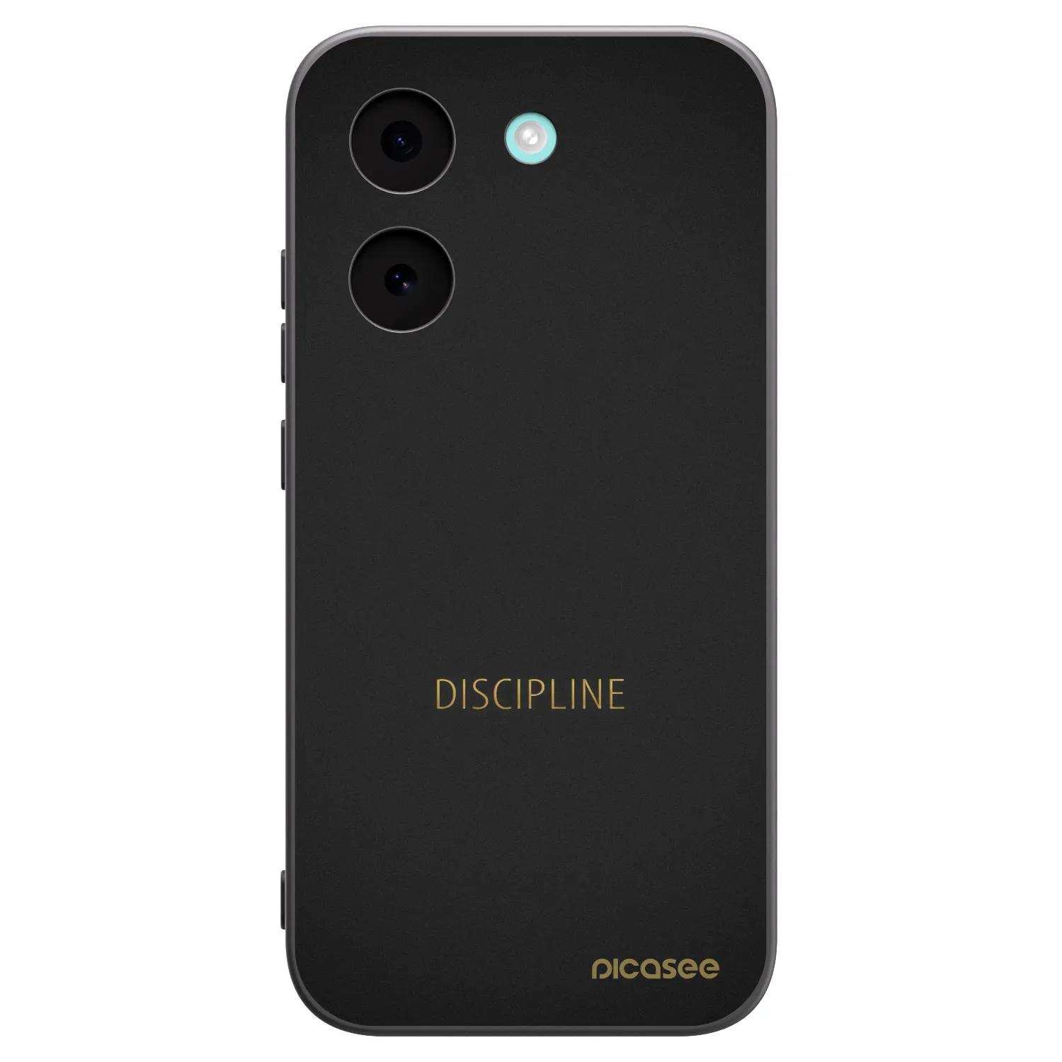 Picasee silikonowe czarne etui na Xiaomi Poco X8 Pro - Discipline