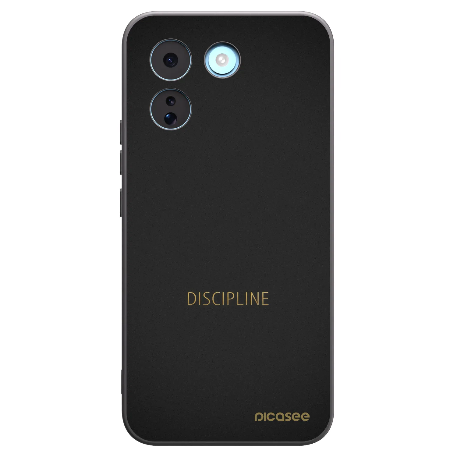 Picasee silikonowe czarne etui na Xiaomi Redmi Note 17 Pro MAX 5G - Discipline