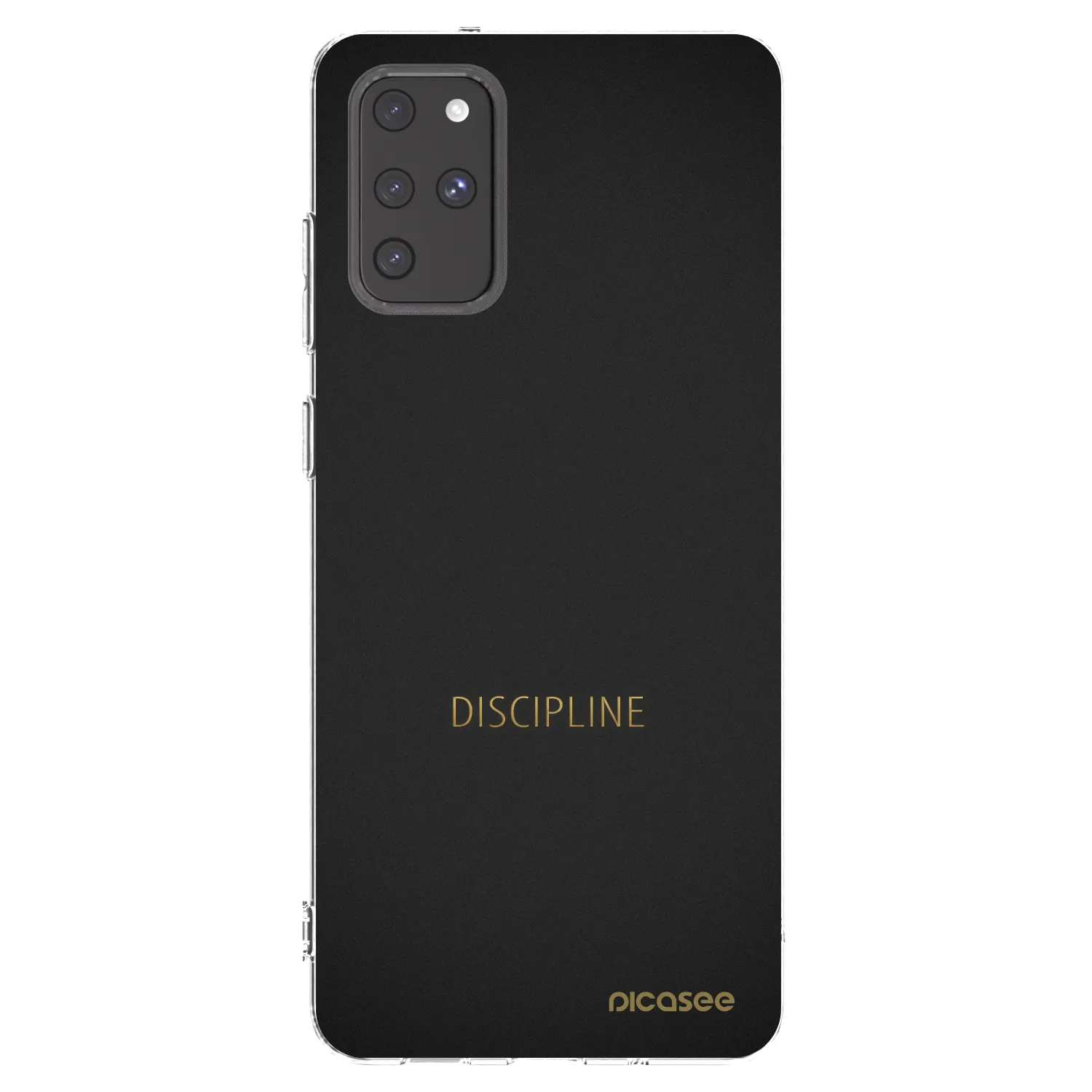 Picasee silikonowe przeźroczyste etui na Samsung Galaxy S20+ G985F - Discipline