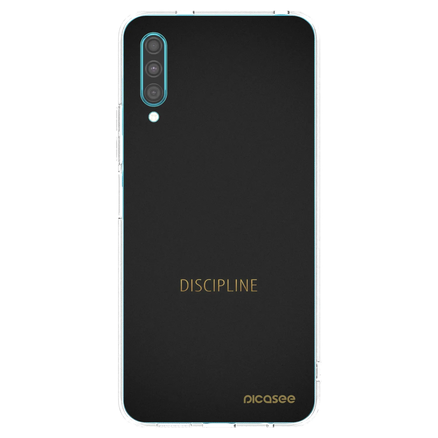 Picasee silikonowe przeźroczyste etui na Samsung Galaxy A30s A307F - Discipline